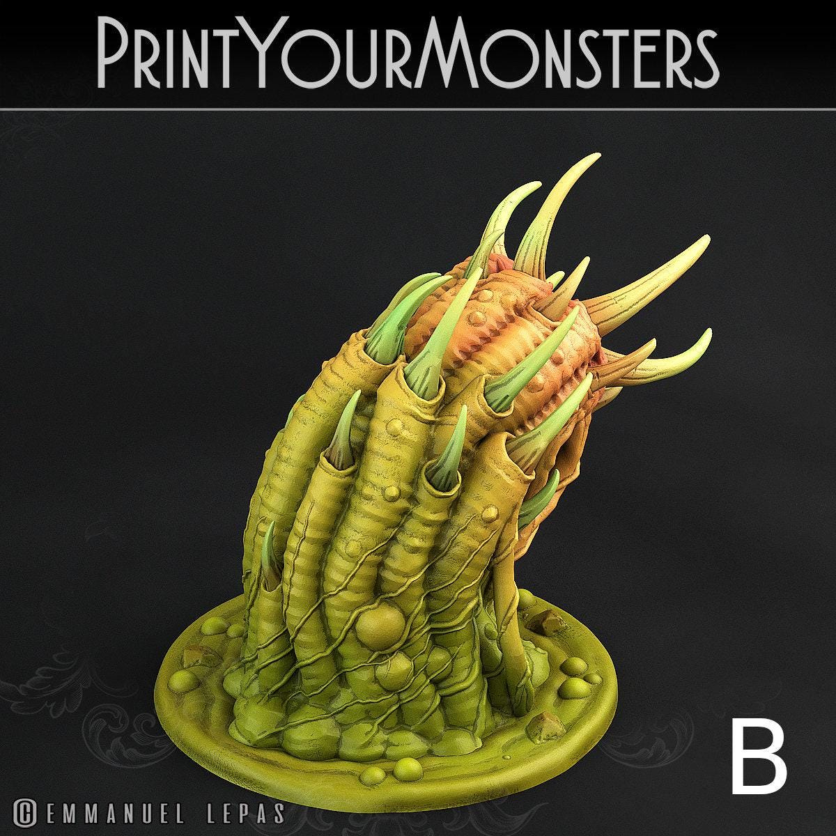 Swamp Worms - Print Your Monsters