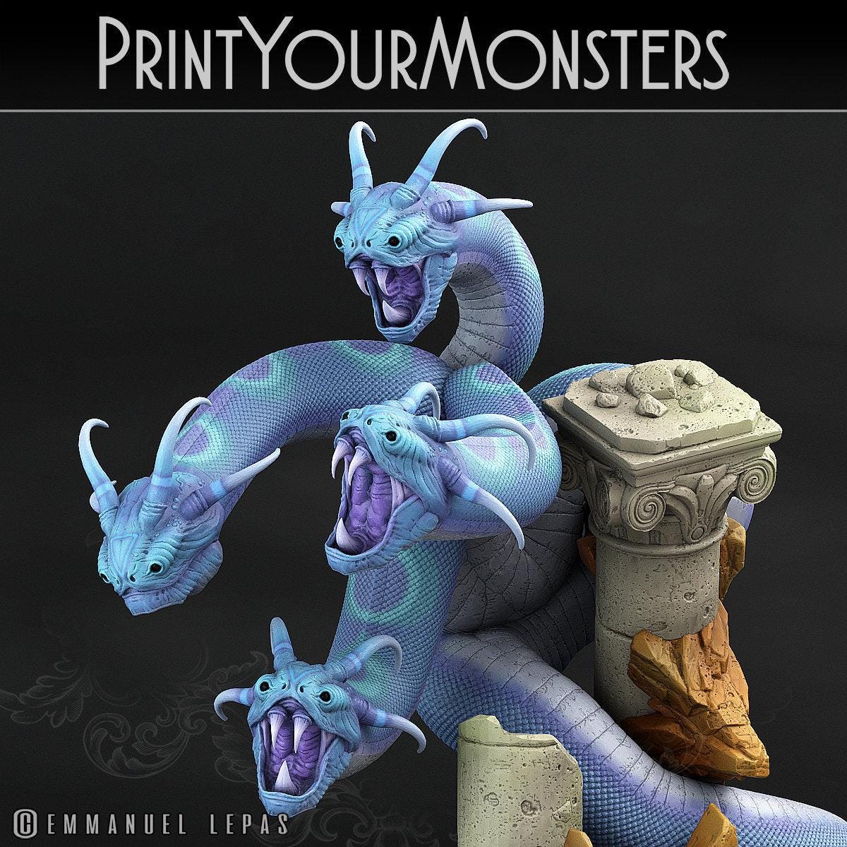 Shadow Hydra - Print Your Monsters