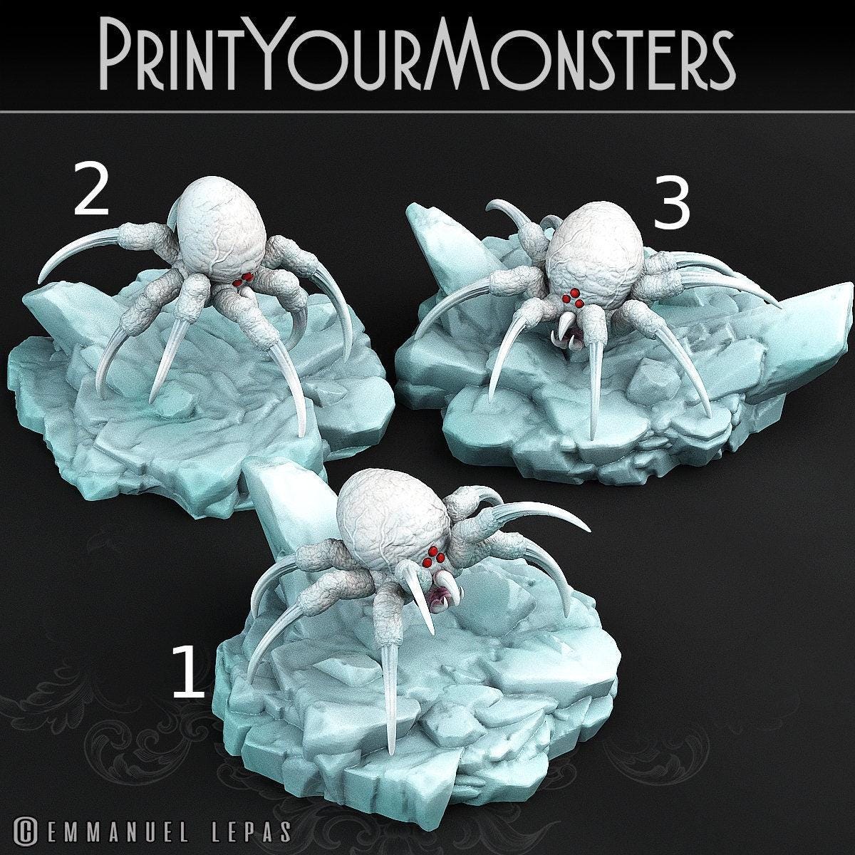 Snowdevil Spiders Juvenile - Print Your Monsters