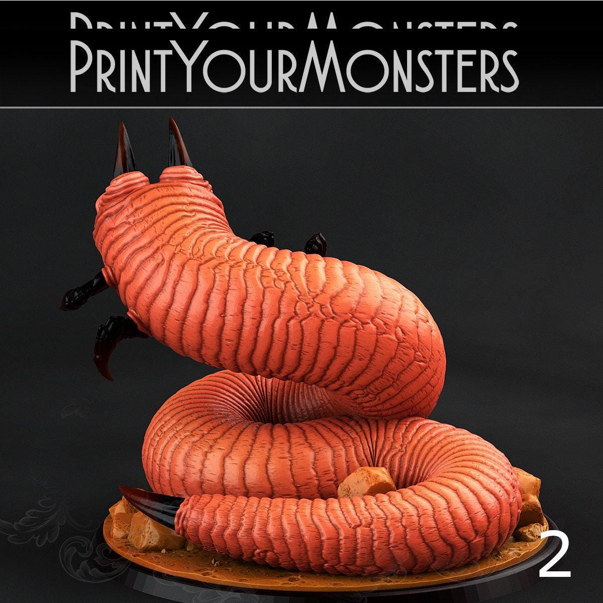 Tomb Grub - Print Your Monsters