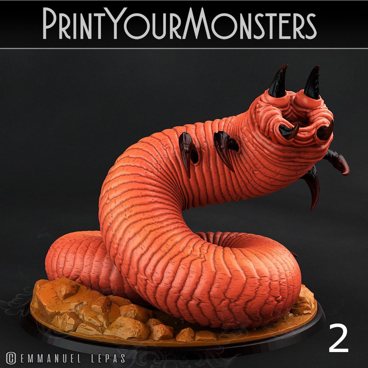 Tomb Grub - Print Your Monsters