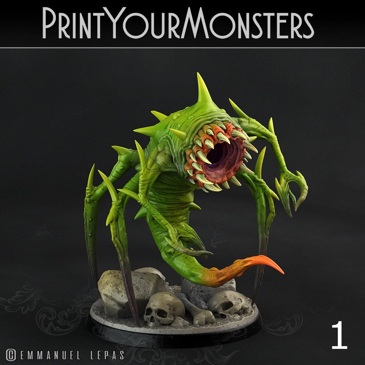 Void Tyrant - Print Your Monsters