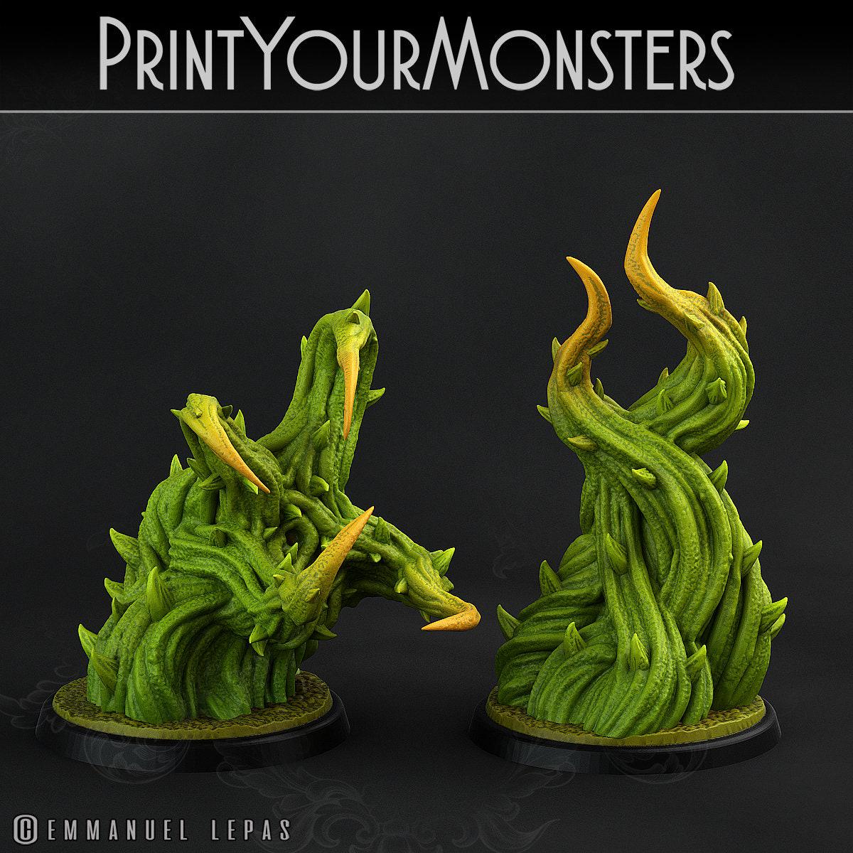 Whipfang Vines - Print Your Monsters