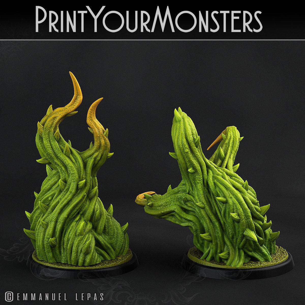 Whipfang Vines - Print Your Monsters