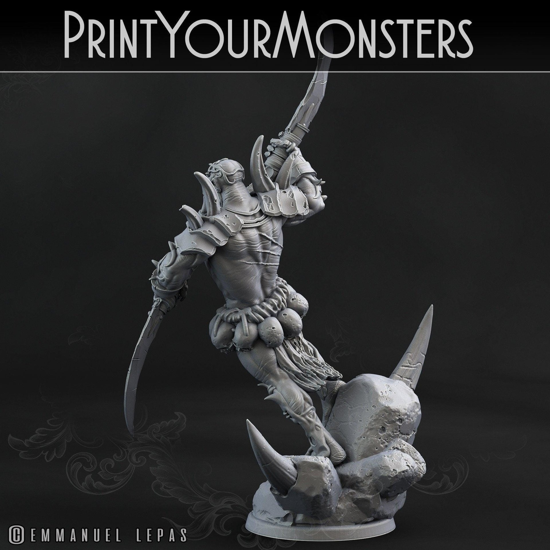 Orc Rager- Print Your Monsters