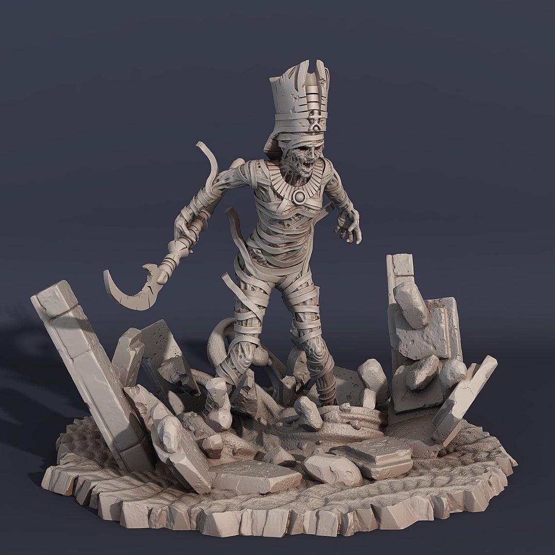 Mummy Tomb Queen - Print Your Monsters