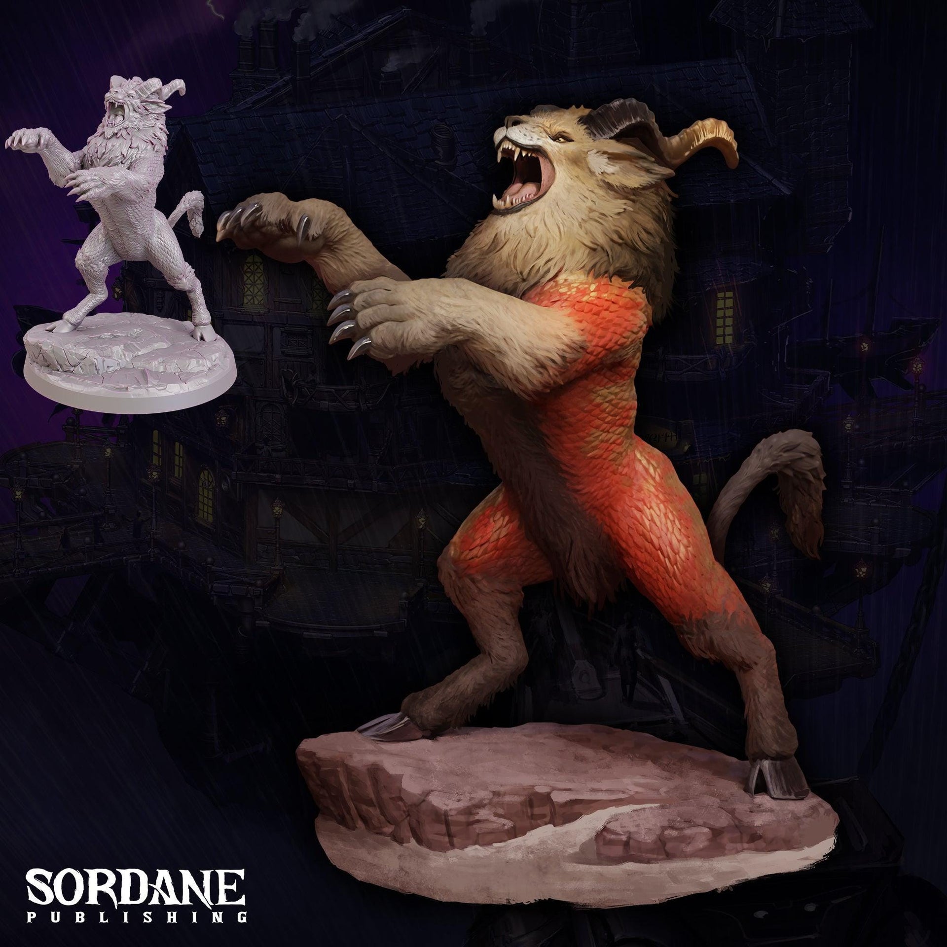 Chimera Kylin - Sordane Publishing | 28mm and 32mm | Wargaming | DnD | Tabletop Roleplaying