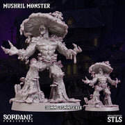 Mushril Monster. Mushroom Cave Abomination - Sordane Publishing | 28mm and 32mm | Wargaming | DnD | Tabletop Roleplaying