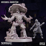 Mushril Monster. Mushroom Cave Abomination - Sordane Publishing | 28mm and 32mm | Wargaming | DnD | Tabletop Roleplaying