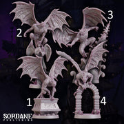 Gargoyles - Sordane Publishing | 28mm and 32mm | Wargaming | DnD | Tabletop Roleplaying