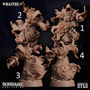 Wraiths - Sordane Publishing | 28mm and 32mm | Wargaming | DnD | Tabletop Roleplaying