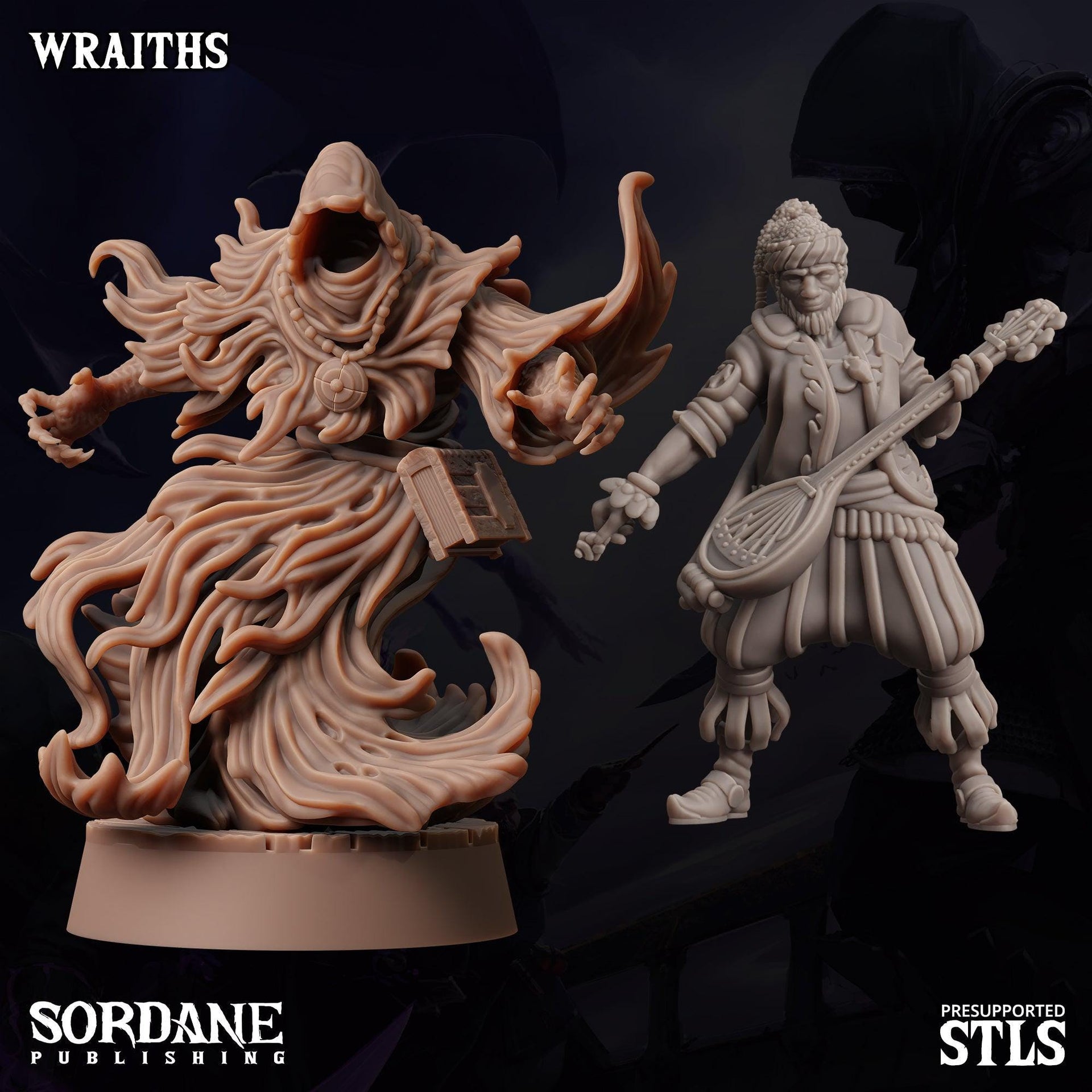 Wraiths - Sordane Publishing | 28mm and 32mm | Wargaming | DnD | Tabletop Roleplaying