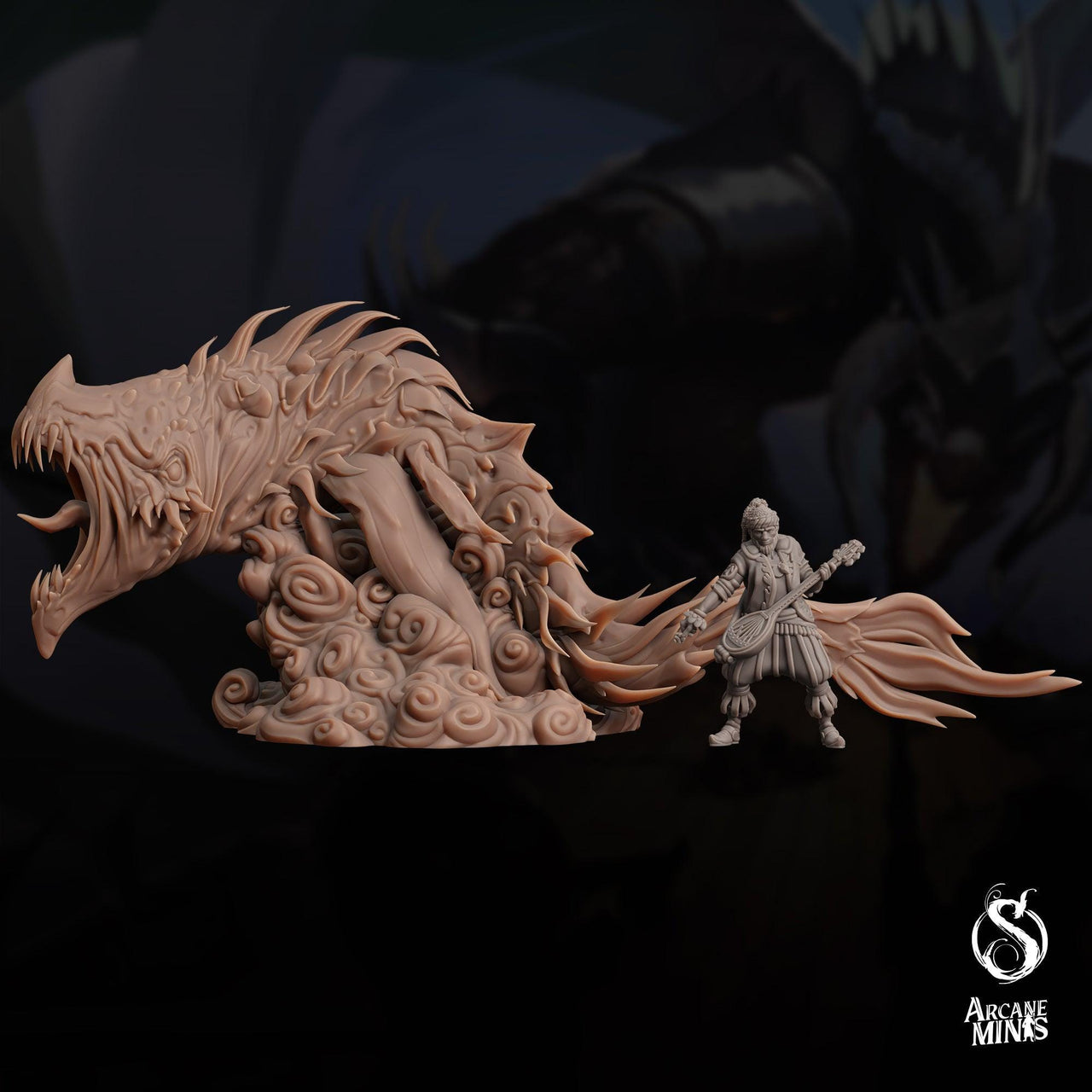 Vharriphor, Giant Sky Shark - Sordane Publishing | 28mm and 32mm | Wargaming | DnD | Tabletop Roleplaying