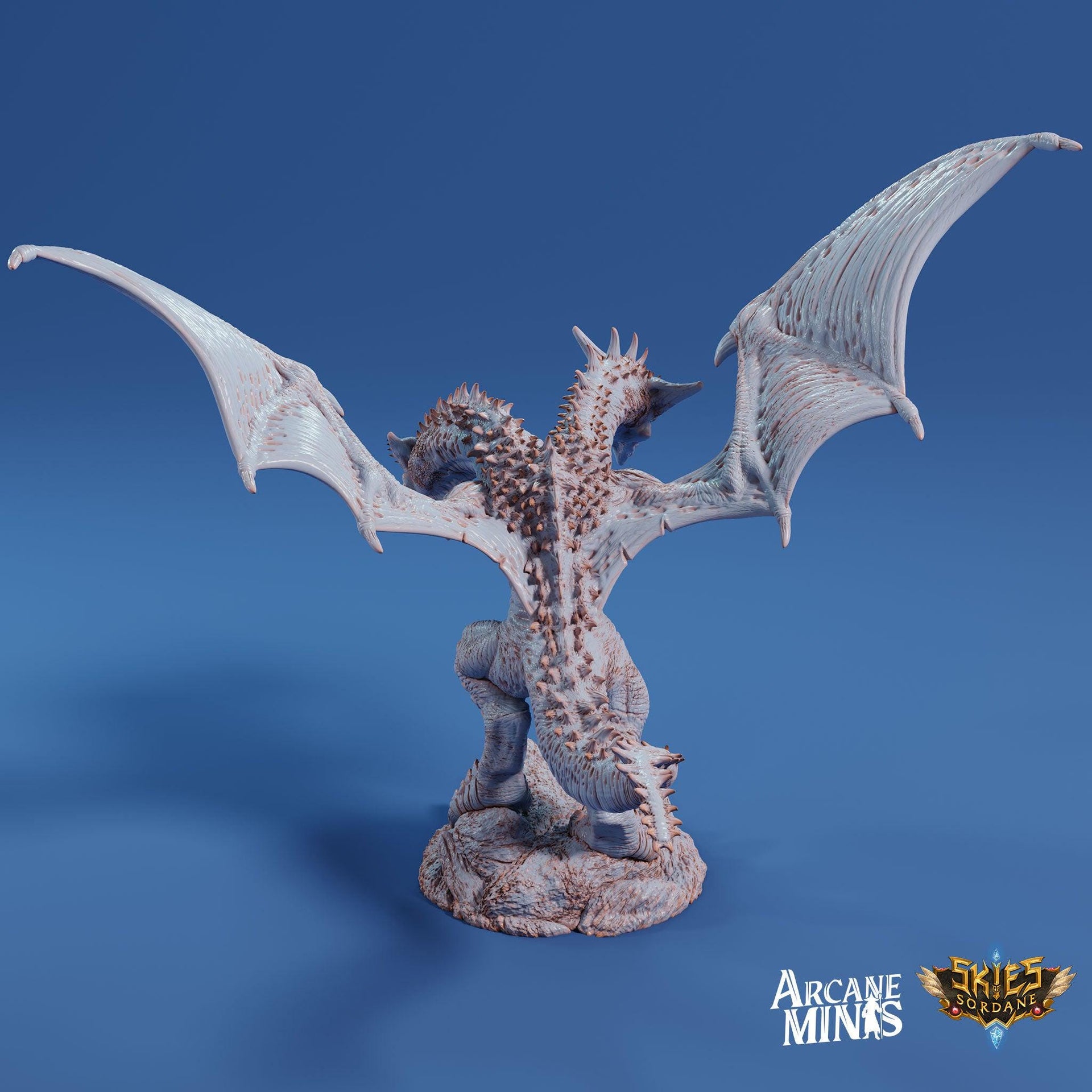 Voidwyrm. Undead Astral Drake - Sordane Publishing | 28mm and 32mm | Wargaming | DnD | Tabletop Roleplaying