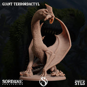 Giant Terrordactyl - Sordane Publishing | 28mm and 32mm | Wargaming | DnD | Tabletop Roleplaying