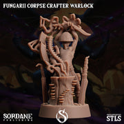 Fungarii Corpse Crafter Warlock - Sordane Publishing | 28mm and 32mm | Wargaming | DnD | Tabletop Roleplaying