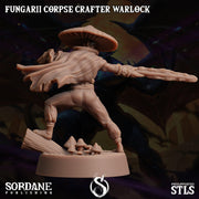 Fungarii Corpse Crafter Warlock - Sordane Publishing | 28mm and 32mm | Wargaming | DnD | Tabletop Roleplaying