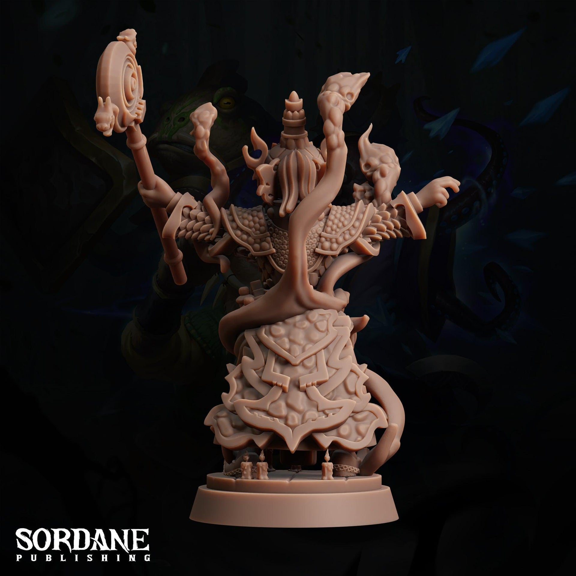 Froin Warlock, Maaz Kuul - Sordane Publishing | 28mm and 32mm | Wargaming | DnD | Tabletop Roleplaying