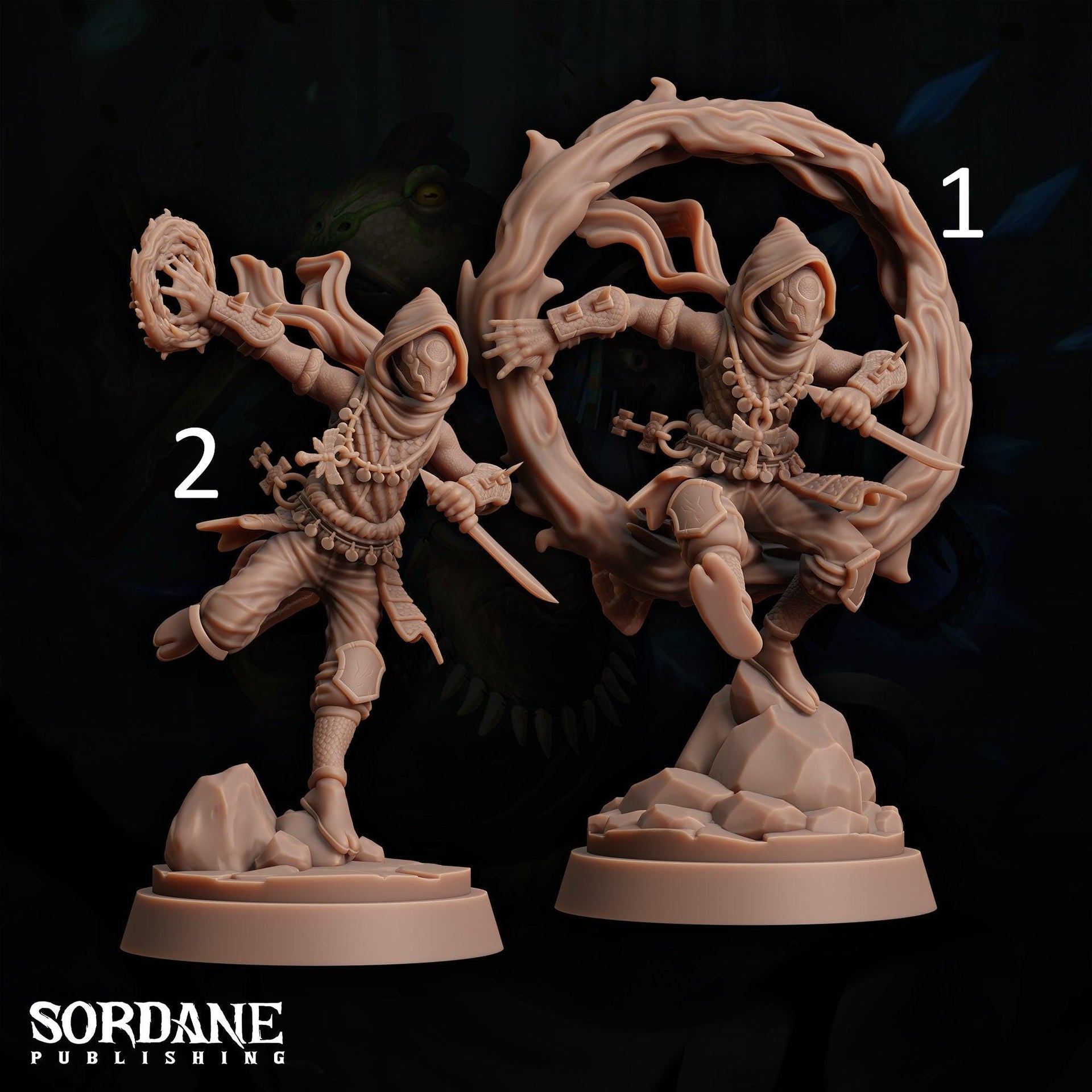 Pelagian Rogue, Kalis Driftfin - Sordane Publishing | 28mm and 32mm | Wargaming | DnD | Tabletop Roleplaying