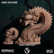 Sand Watcher, Eye Tyrant Worm - Sordane Publishing | 28mm and 32mm | Wargaming | DnD | Tabletop Roleplaying