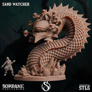 Sand Watcher, Eye Tyrant Worm - Sordane Publishing | 28mm and 32mm | Wargaming | DnD | Tabletop Roleplaying