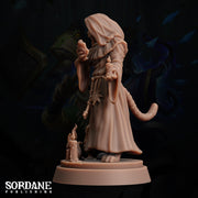 Skant of Ghor, Catfolk Cultist - Sordane Publishing | 28mm and 32mm | Wargaming | DnD | Tabletop Roleplaying