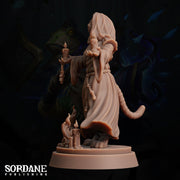 Skant of Ghor, Catfolk Cultist - Sordane Publishing | 28mm and 32mm | Wargaming | DnD | Tabletop Roleplaying