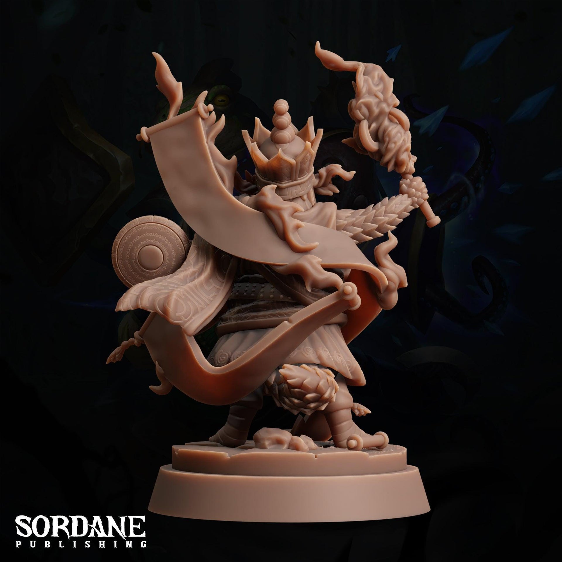 Pagpag Cleric, Llinae - Sordane Publishing | 28mm and 32mm | Wargaming | DnD | Tabletop Roleplaying