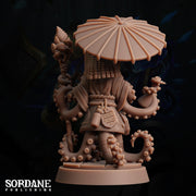 Ouqdar Wizard, Octopus Sorcerer - Sordane Publishing | 28mm and 32mm | Wargaming | DnD | Tabletop Roleplaying