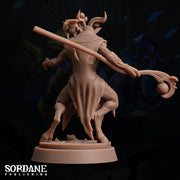 Munsa Halim, Goat Cultist - Sordane Publishing | 28mm and 32mm | Wargaming | DnD | Tabletop Roleplaying