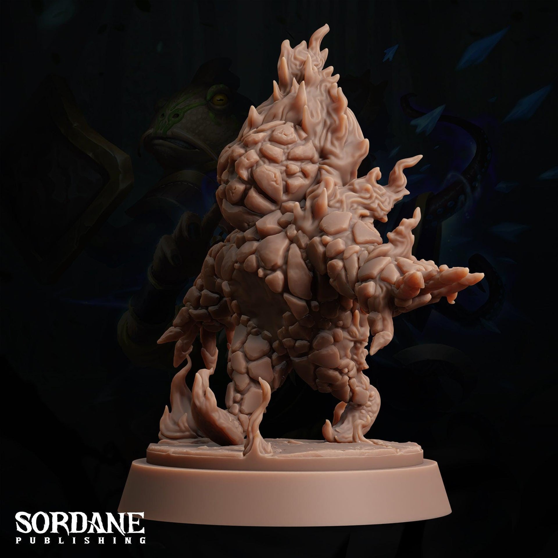 Emberlyn, Magma Elemental - Sordane Publishing | 28mm and 32mm | Wargaming | DnD | Tabletop Roleplaying