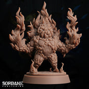 Emberlyn, Magma Elemental - Sordane Publishing | 28mm and 32mm | Wargaming | DnD | Tabletop Roleplaying