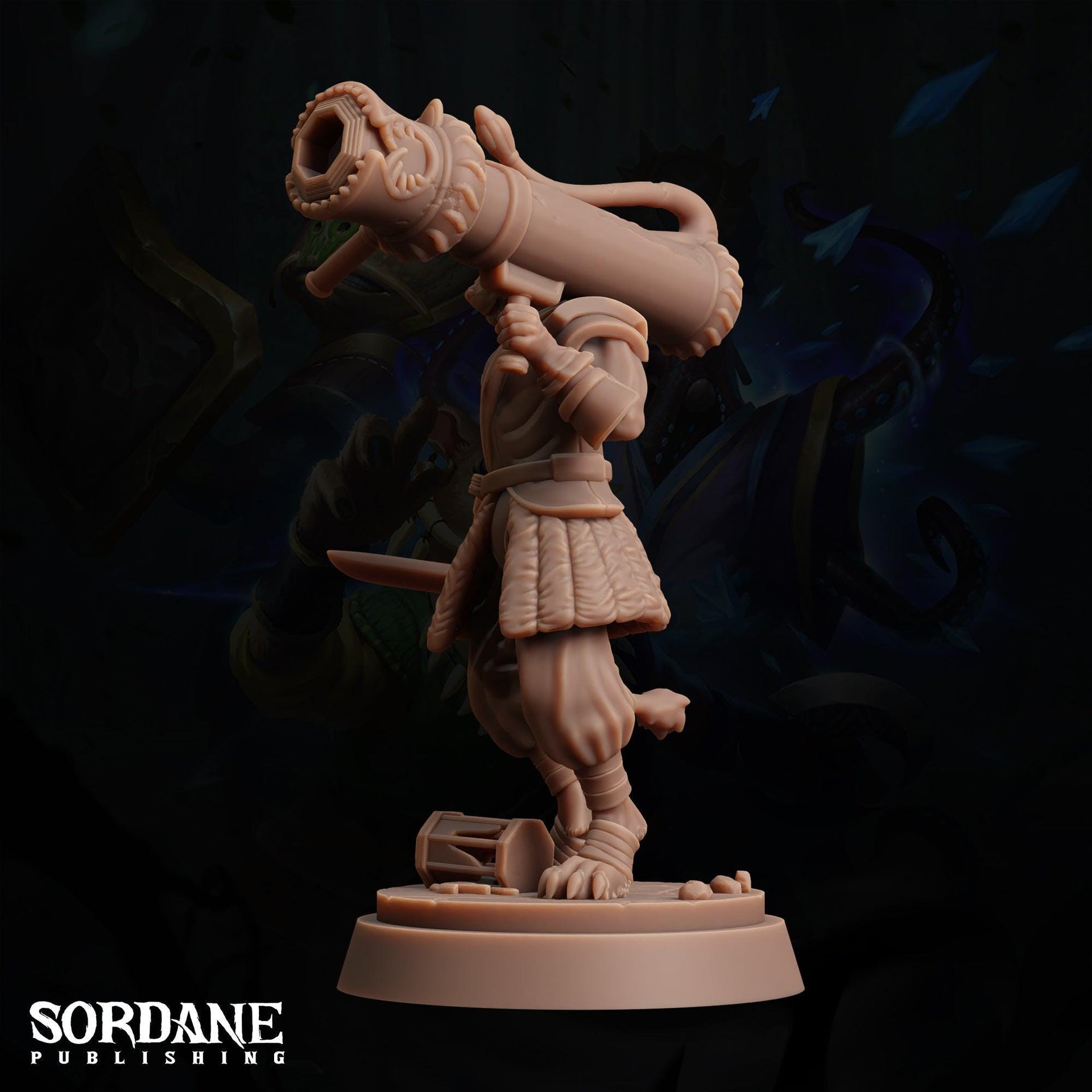 Colonial Falcon Cannoneer - Sordane Publishing | 28mm and 32mm | Wargaming | DnD | Tabletop Roleplaying