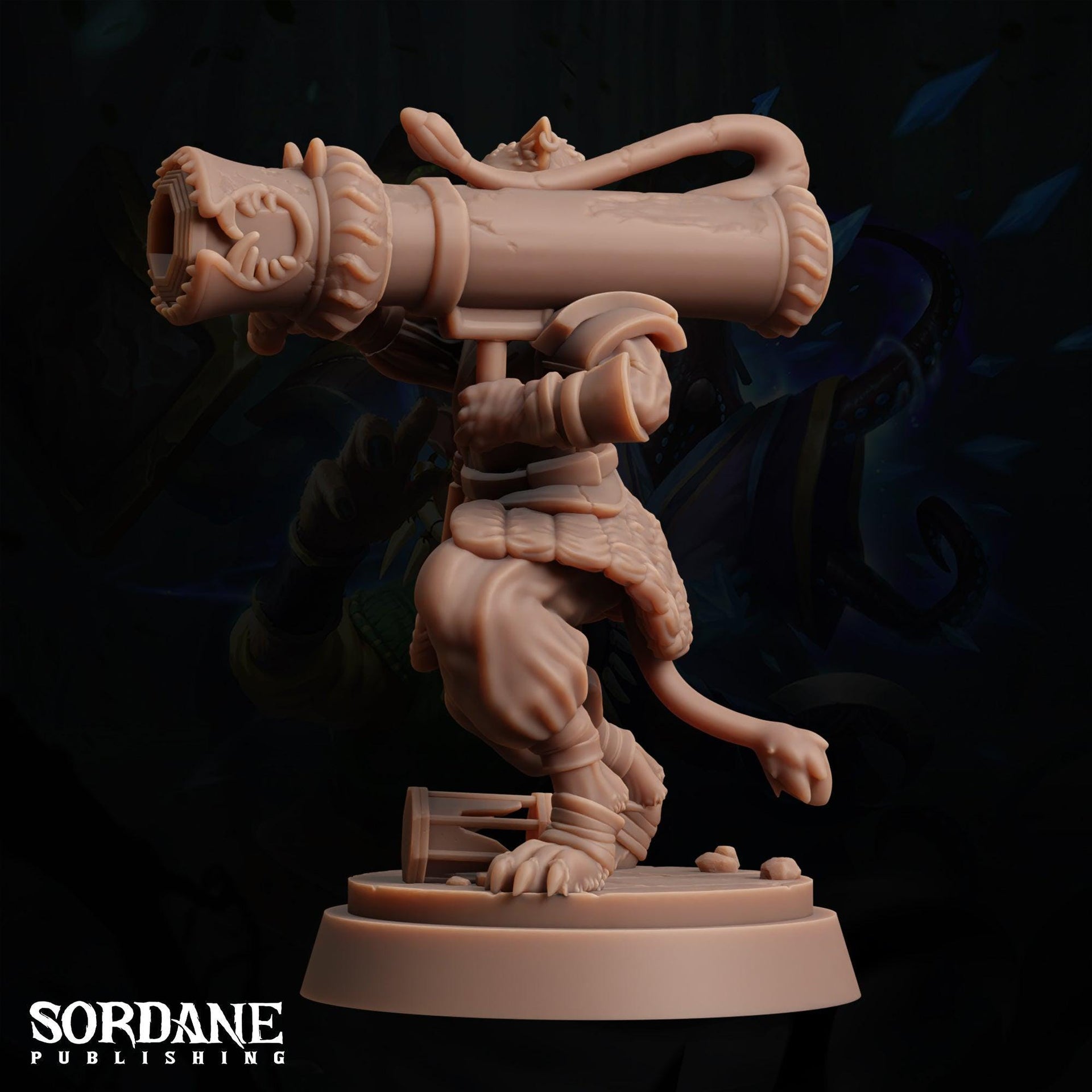 Colonial Falcon Cannoneer - Sordane Publishing | 28mm and 32mm | Wargaming | DnD | Tabletop Roleplaying