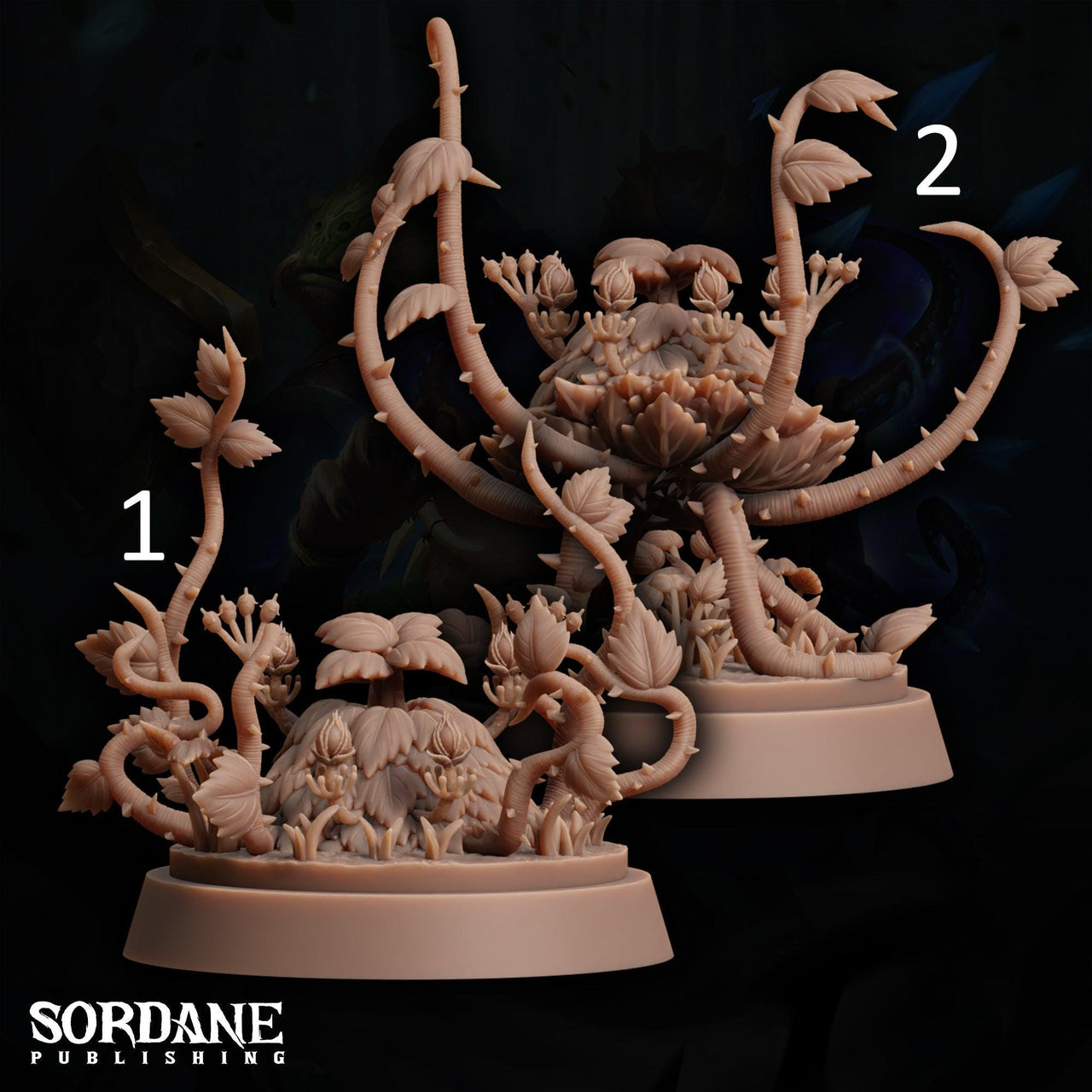 Dark Ivy. Carnivorous Plant Monster - Sordane Publishing | 28mm and 32mm | Wargaming | DnD | Tabletop Roleplaying