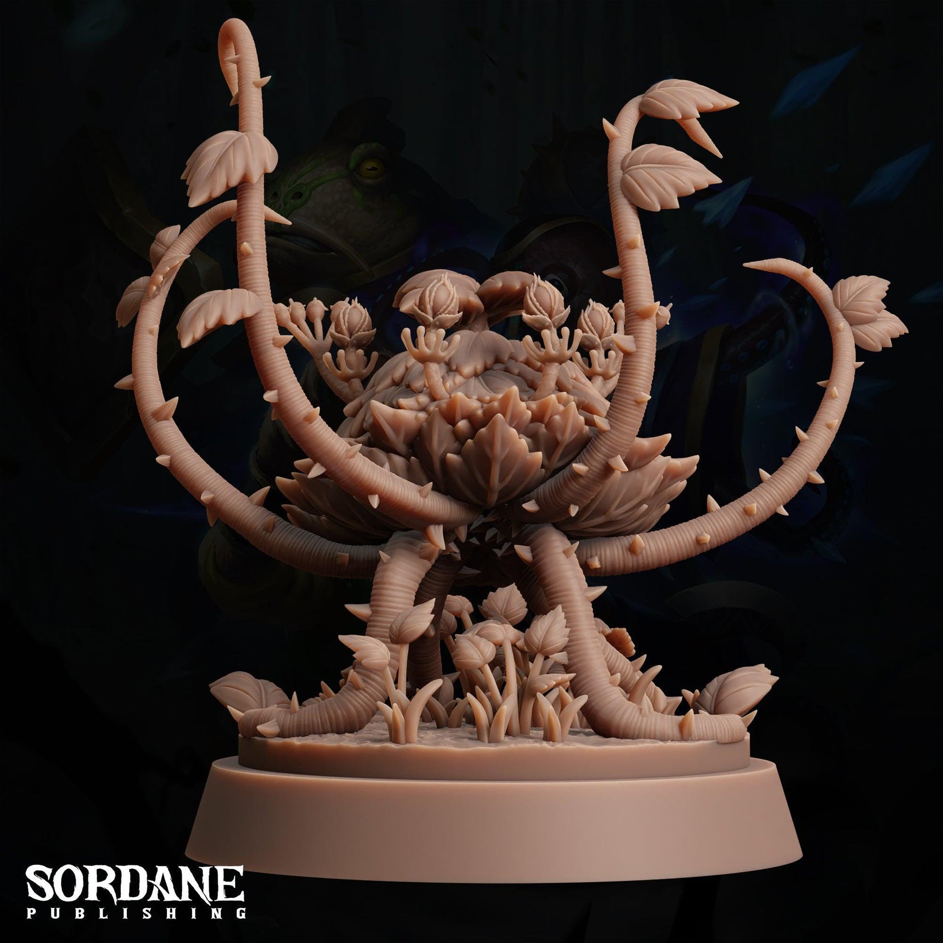 Dark Ivy. Carnivorous Plant Monster - Sordane Publishing | 28mm and 32mm | Wargaming | DnD | Tabletop Roleplaying