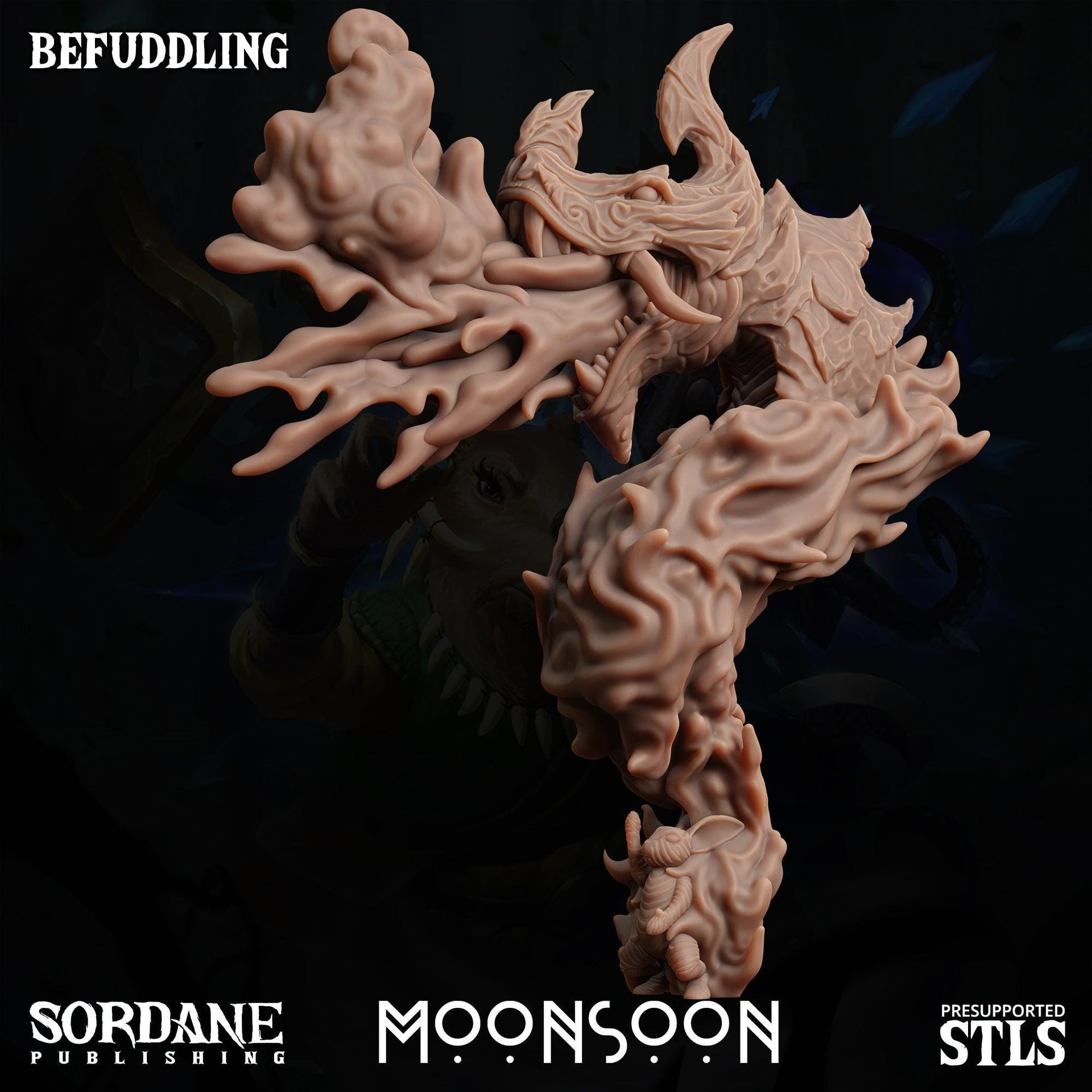 Befuddling, Beast Folk Summoner - Sordane Publishing | 28mm and 32mm | Wargaming | DnD | Tabletop Roleplaying
