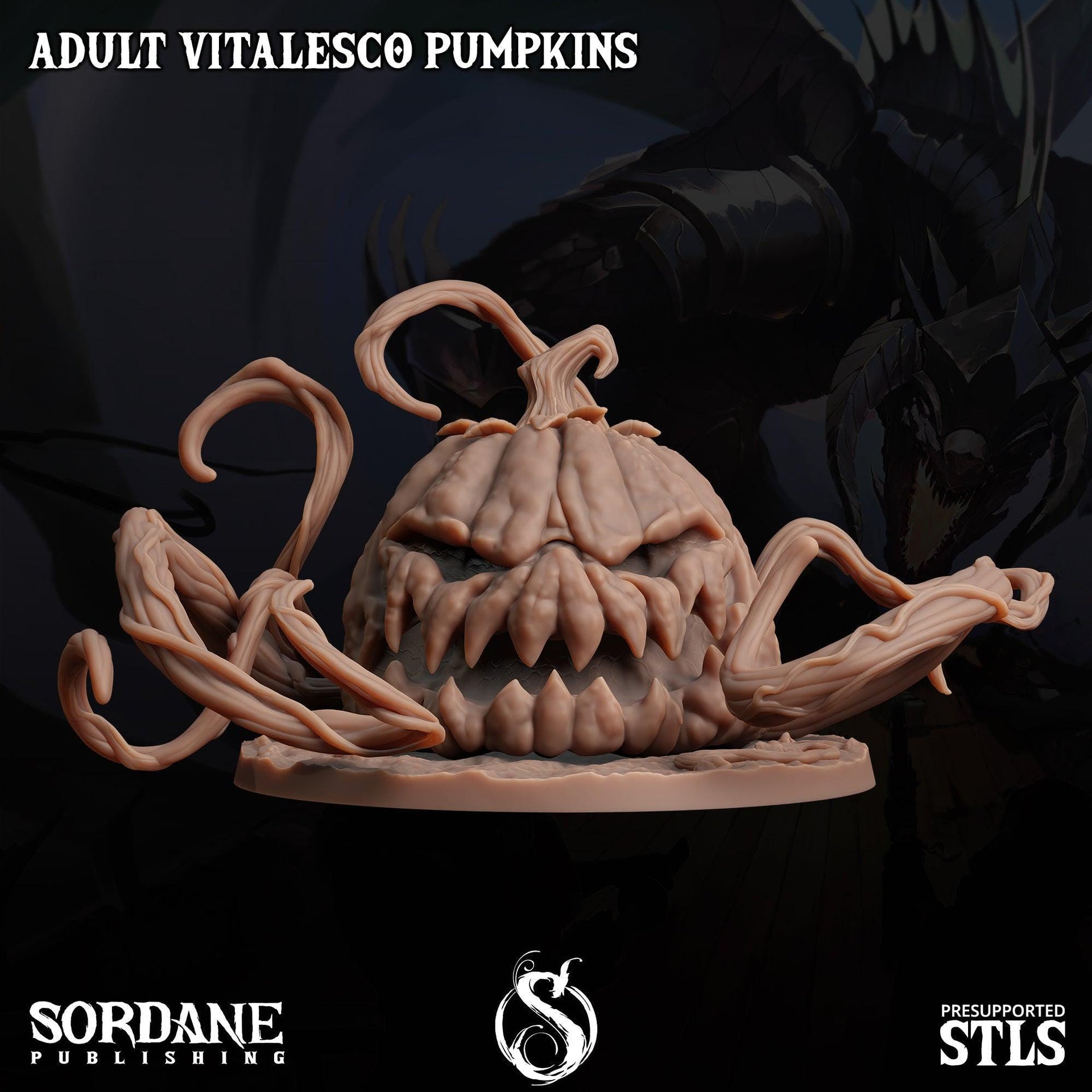Adult Vitalesco Pumpkin - Sordane Publishing | 28mm and 32mm | Wargaming | DnD | Tabletop Roleplaying
