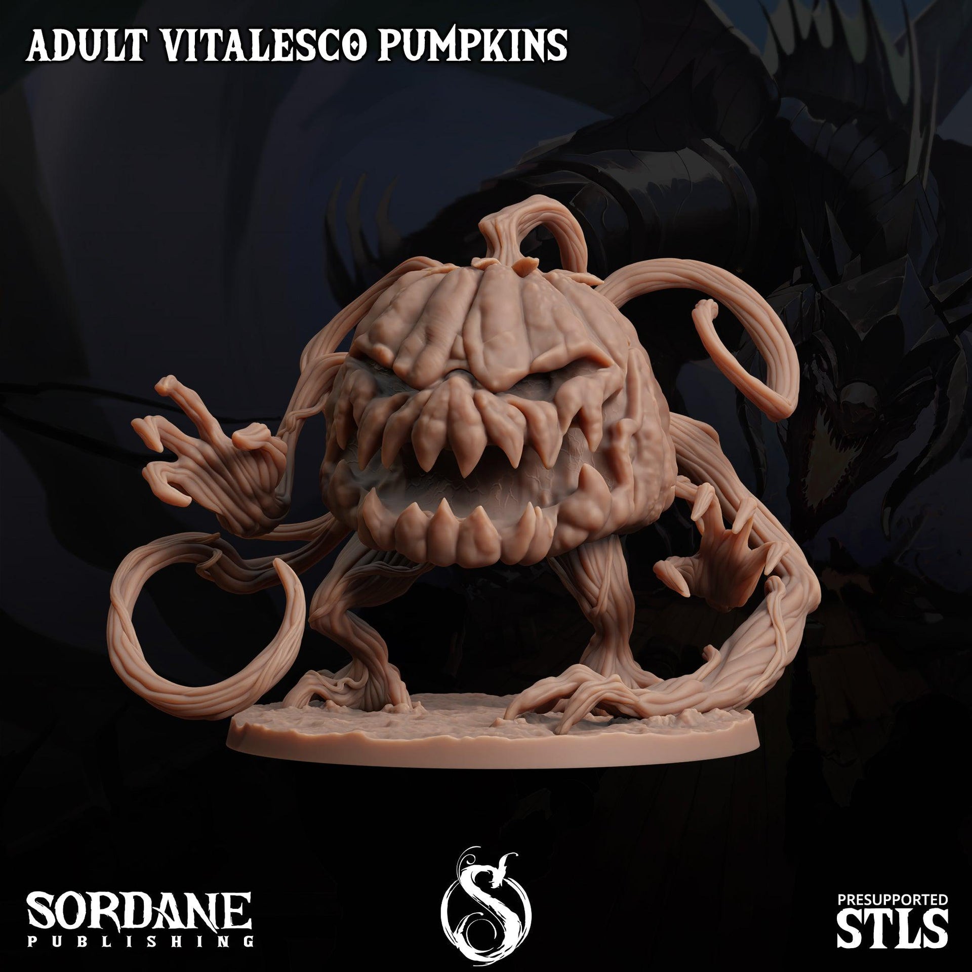 Adult Vitalesco Pumpkin - Sordane Publishing | 28mm and 32mm | Wargaming | DnD | Tabletop Roleplaying