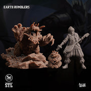 Earth Rumblers. Mole Monsters - Sordane Publishing | 28mm and 32mm | Wargaming | DnD | Tabletop Roleplaying