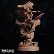 Kroko Swarml. Toothy Bird Monsters - Sordane Publishing | 28mm and 32mm | Wargaming | DnD | Tabletop Roleplaying