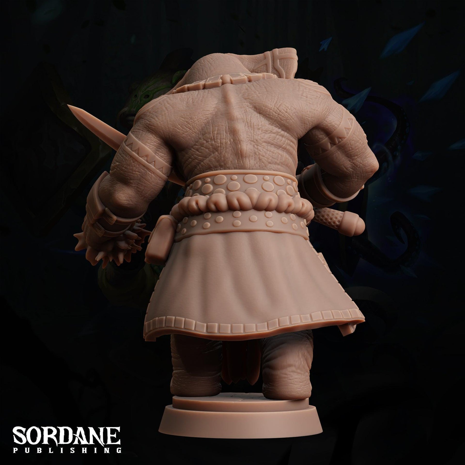 Loxo Sorcerer. Elephantfolk Spellsword - Sordane Publishing | 28mm and 32mm | Wargaming | DnD | Tabletop Roleplaying