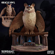 Oracle Owl - Sordane Publishing | 28mm and 32mm | Wargaming | DnD | Tabletop Roleplaying