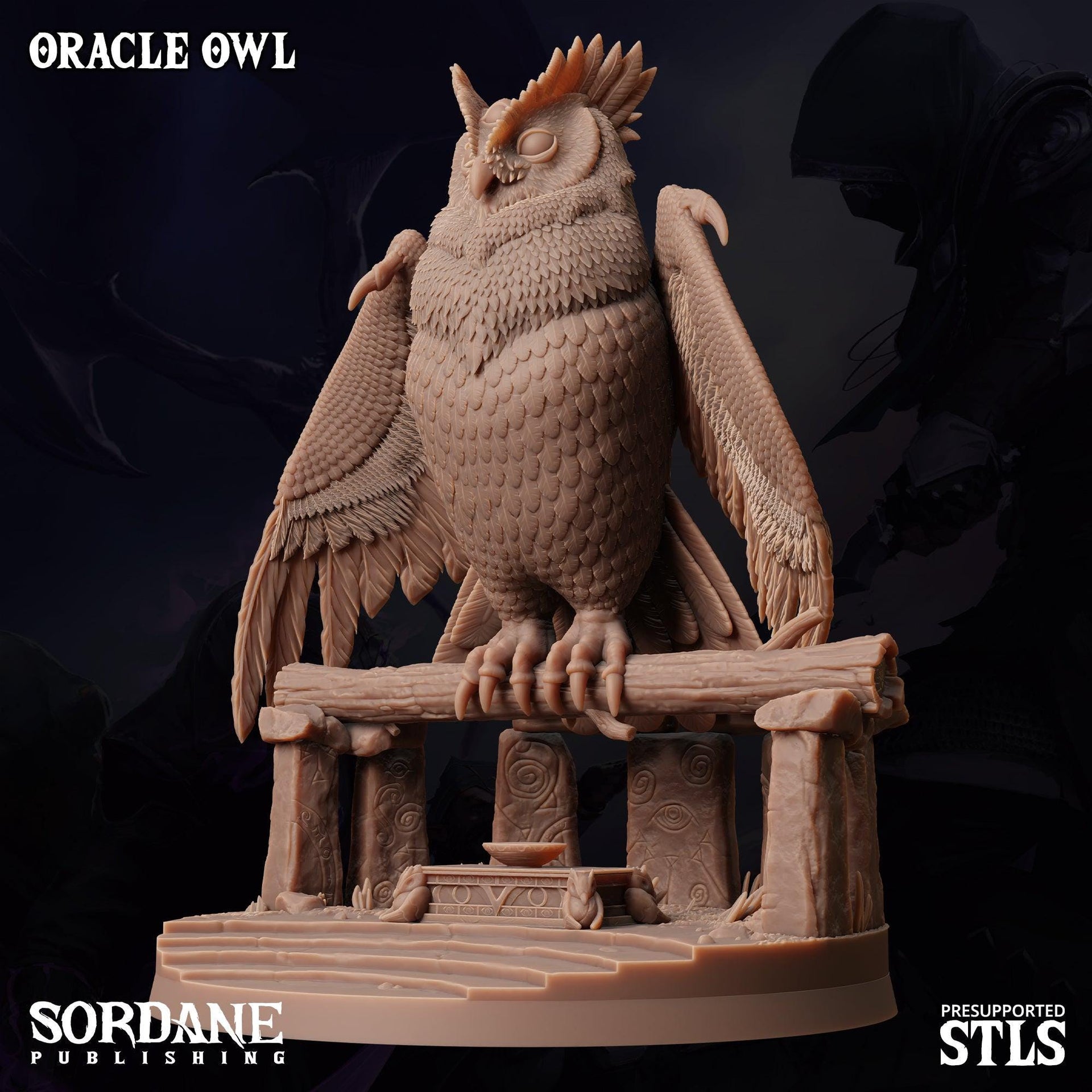Oracle Owl - Sordane Publishing | 28mm and 32mm | Wargaming | DnD | Tabletop Roleplaying