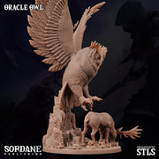 Oracle Owl - Sordane Publishing | 28mm and 32mm | Wargaming | DnD | Tabletop Roleplaying