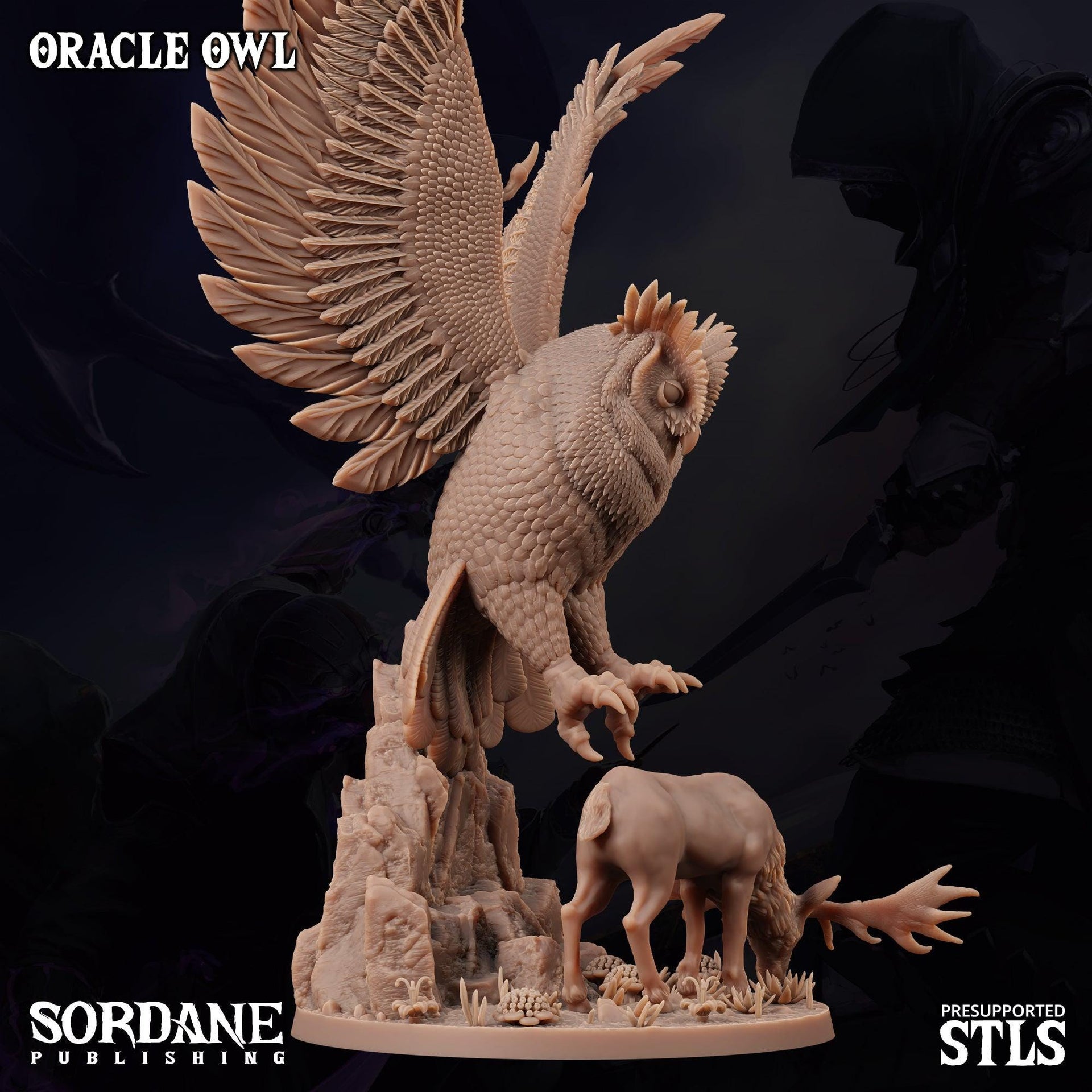Oracle Owl - Sordane Publishing | 28mm and 32mm | Wargaming | DnD | Tabletop Roleplaying
