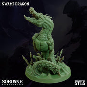 Swamp Dragon - Sordane Publishing | 28mm and 32mm | Wargaming | DnD | Tabletop Roleplaying