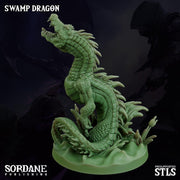 Swamp Dragon - Sordane Publishing | 28mm and 32mm | Wargaming | DnD | Tabletop Roleplaying