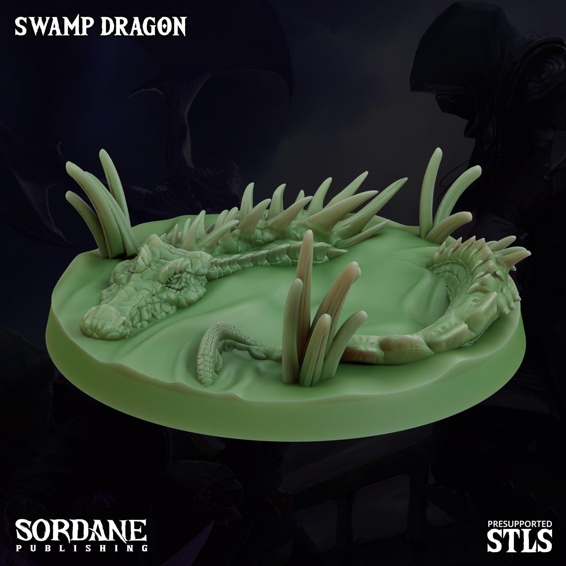 Swamp Dragon - Sordane Publishing | 28mm and 32mm | Wargaming | DnD | Tabletop Roleplaying
