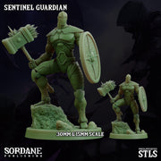Sentinel Guardian - Sordane Publishing | 28mm and 32mm | Wargaming | DnD | Tabletop Roleplaying